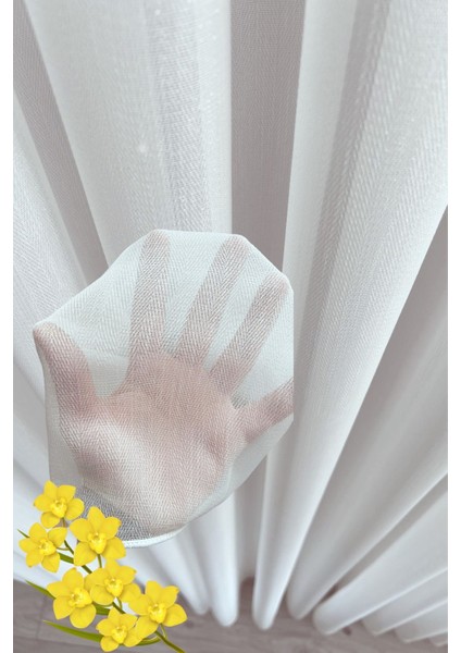 Taç Krep Bambu Balık Sırtı Tülü Extra Gramajlı 1x3 Sık Pile - Kırışmaz Ütü Gerektirmez indirimleri