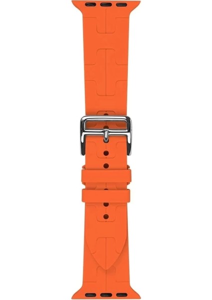 Apple Watch Uyumlu 46MM Kordon - 10. Nesil Krd-92 Şık ve Dayanıklı Silikon Kordon fiyatları