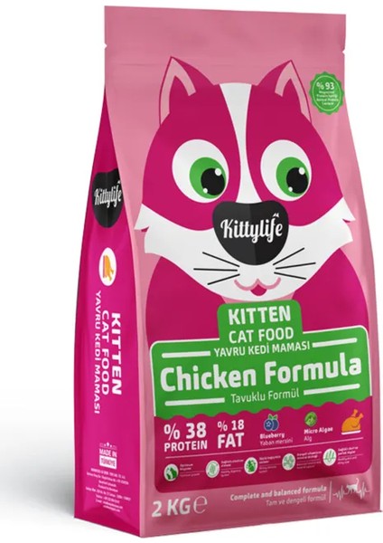 Kitten Chicken 2 kg Kedi Maması