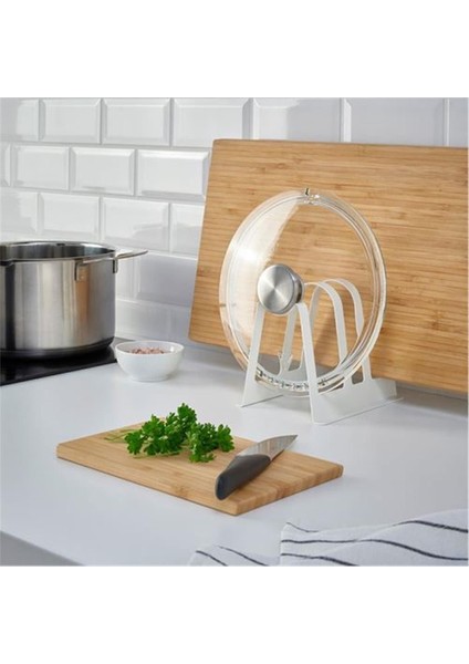 Avsteg Kesme Tahtası Standı, Beyaz, 14 cm