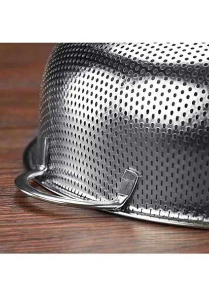 3'lü Süzgeç, Paslanmaz Çelik Süzgeç, Makarna Süzgeci - (Spt-20) - (Spt-22) - (Spt-26) modelleri