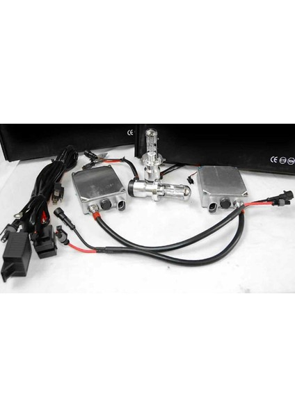 H4 Xenon Set Hıd 8000K Beyaz Tüm Modellere Uyumlu