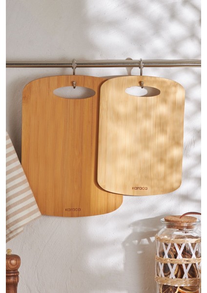 Defne 2'li Bambu Kesme Tahtası 28/33 cm fiyatları