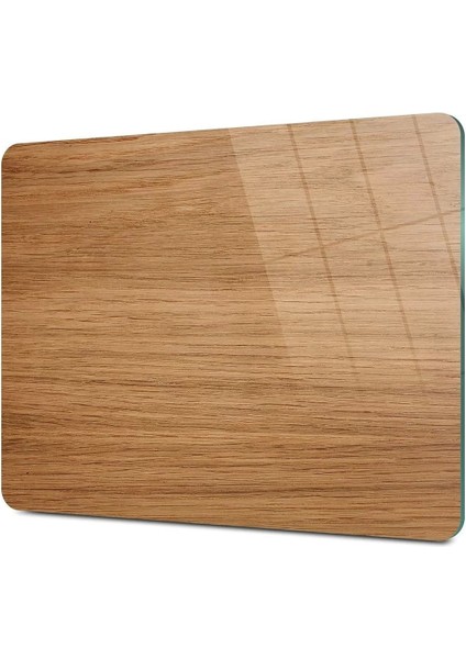 Cam Kesme Tahtası Ahşap Meşe Desenli 30 x 40 cm