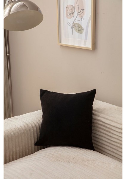 Tek Renk Tekli Kırlent Kılıfı Yeşil Rengi 43X43