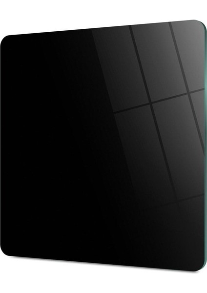 Cam Kesme Tahtası Kare Siyah