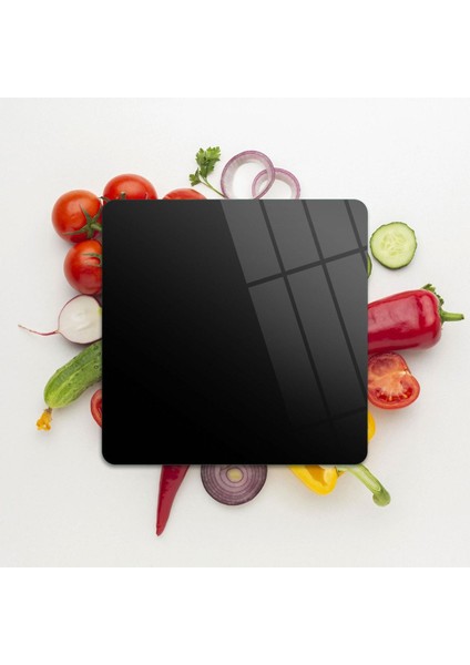 Cam Kesme Tahtası Kare Siyah modelleri