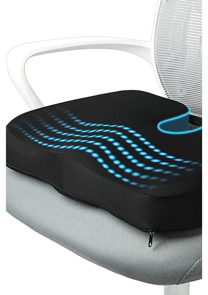 Visko Cocix Elastik Coccyx Minder Oturma Minderi Minderi Ortopedik Oturma Simidi Yastığı