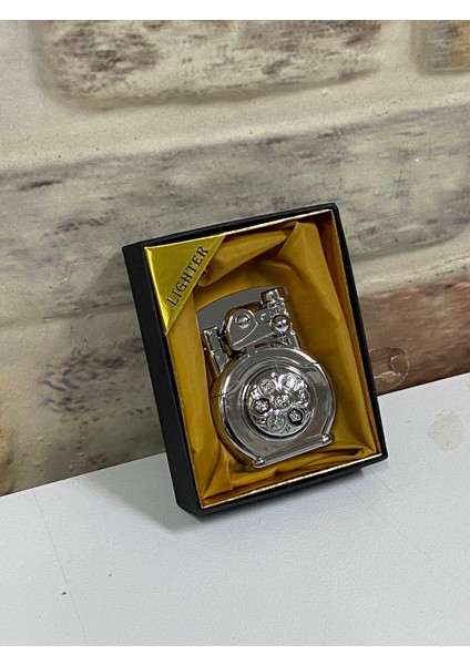 Marka Otantik Model Gri Renk Gazlı Kişiye Özel Çakmak fiyatları