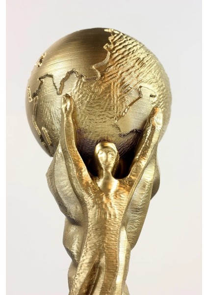 Fifa World Cup Dünya Kupası Parlak Gold Kaplama (20 Cm) fırsatları