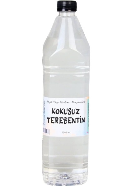 Elegant Kokusuz Terebentin 1000 ml - Fırça Boya Temizleyici