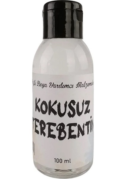 Elegant Kokusuz Terebentin Fırça Boya Temizleyici 100 ml