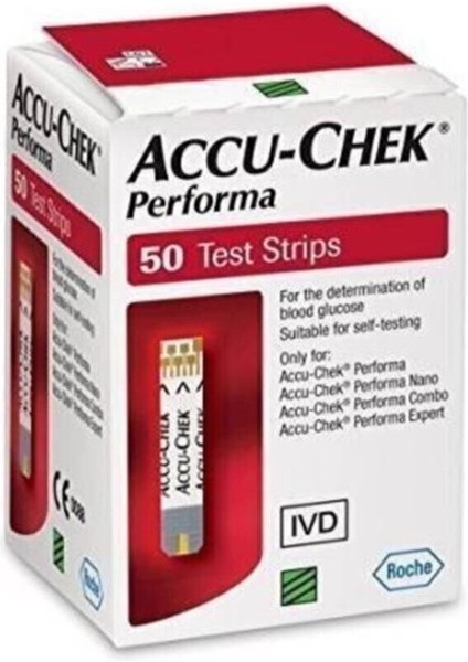 Accu-Check Performa Nano Strip Stribi 50'lik 4 Adet Strip