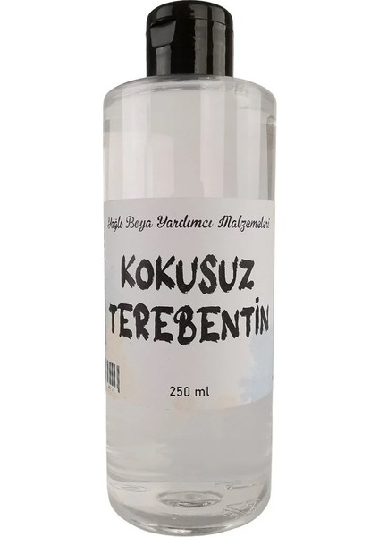 Desing Kokusuz Terebentin 250 cc - Fırça Boya Temizleyici