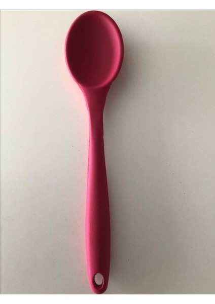 Pinkrose Büyük Boy Kırmızı Yanmaz Yapışmaz Silikon Spatula &kaşık Set modelleri