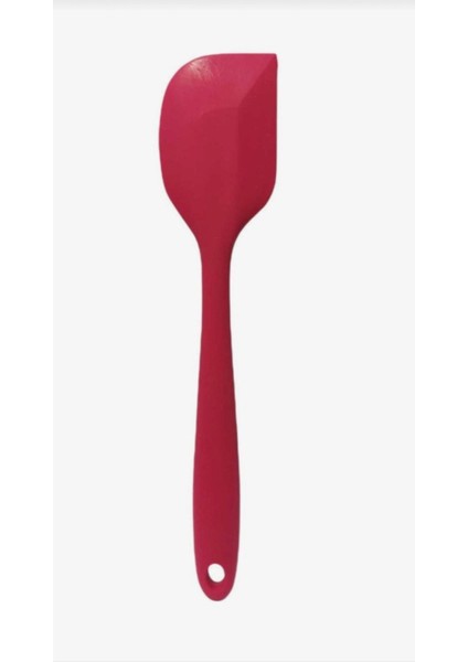 Pinkrose Büyük Boy Kırmızı Yanmaz Yapışmaz Silikon Spatula &kaşık Set fırsatları
