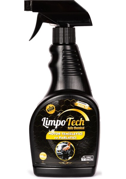 Motor Temizleyici ve Parlatıcı, Motor Parlatıcı, Oto Motor Parlatıcı, Motor Bakım 500ML