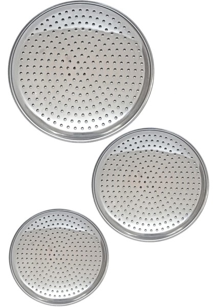 Paslanmaz Çelik Sarma Altlığı 3 Lü 20 22 24 cm