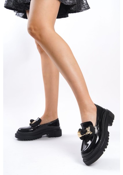 Günlük Loafer Ayakkabı Ayıcık Toka