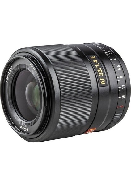 Af 33MM F/1.4 E Stm Lens For Sony Aps-C