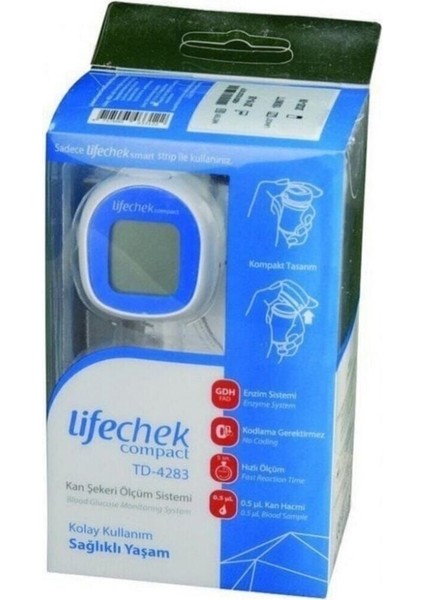 Lifechek Compact TD-4283 Kan Seker Ölçüm Cihazı