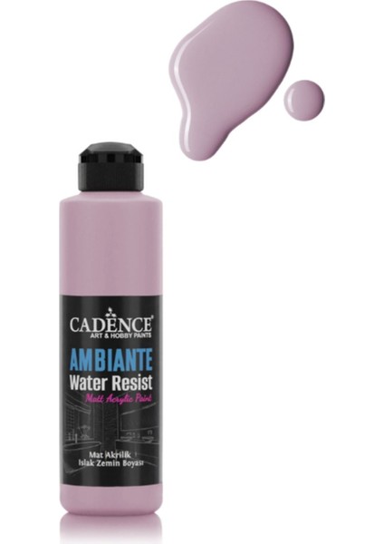 Ambiante Islak Zemin Boyası AW38 Toz Pembe 250ML + Katalizör 10 gr