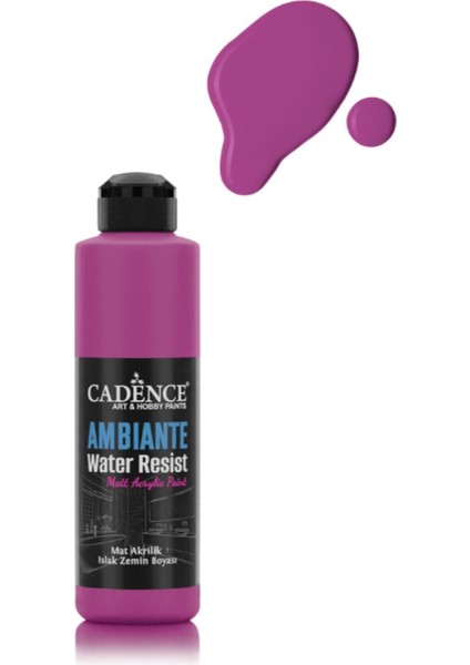 Ambiante Islak Zemin Boyası AW37 Fuşya 250ML + Katalizör 10 gr