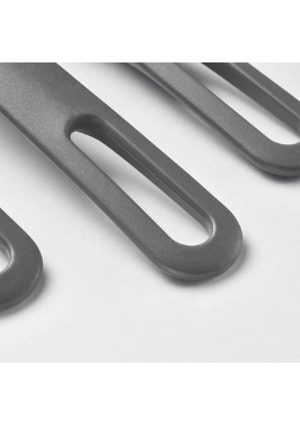 4+ Fullandad Spatula, Kaşık, Kepçe Makarna Kaşığı, Maşa 5'li Mutfak Pişirme Seti Silikon fırsatları