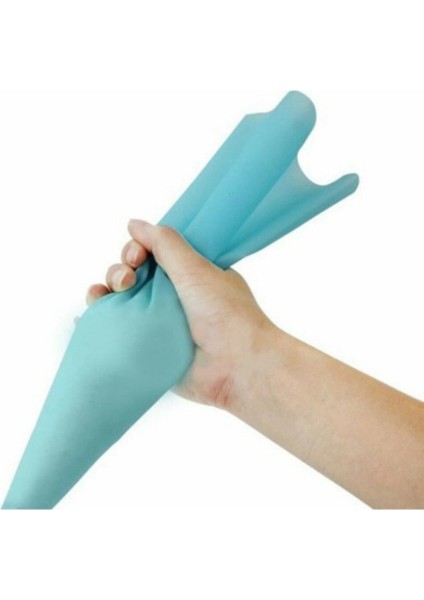 Silikon Silikon Yıkanabilir Şanti-Krema Sıkma Torbası