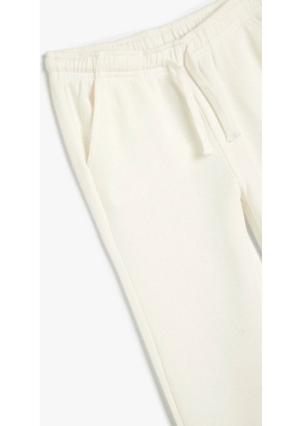 Kız Çocuk Eşofman Altı Ekru 5WKG40170AK modelleri