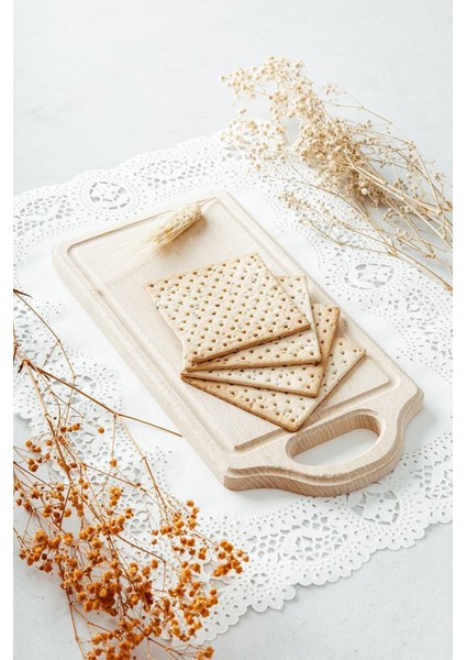 3 Ahşap Doğrama Tahtası, Ahşap Sunum Tabağı 31X15 cm Ahşap Bej indirimleri