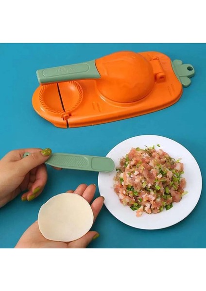 Plastik Pratik Mantı Yapma Aparatı Hamur Açıcı ve Presleme Mantı Börek Poğaça Hamur Açma ve Ravioli fiyatları