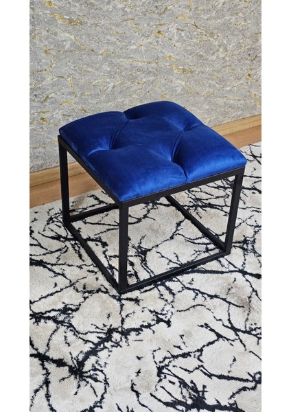 Kare Siyah Puf Bench Antre Önü Puf Bench Metal Puf modelleri
