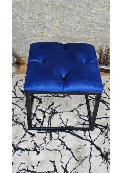 Kare Siyah Puf Bench Antre Önü Puf Bench Metal Puf fırsatları
