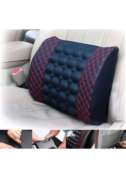 Araba Için Elektrikli Masaj Yapan Bel Yastığı