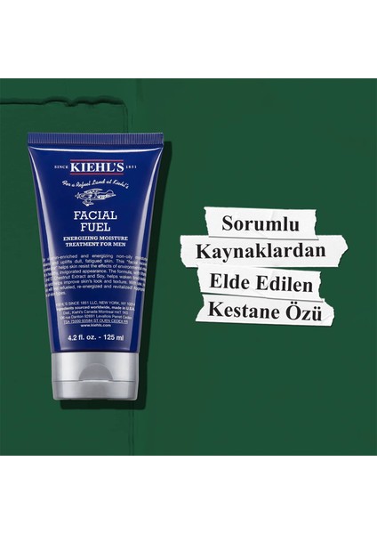 Facial Fuel Erkekler Için Cildi Canlandıran Günlük Nemlendirici 125 ml