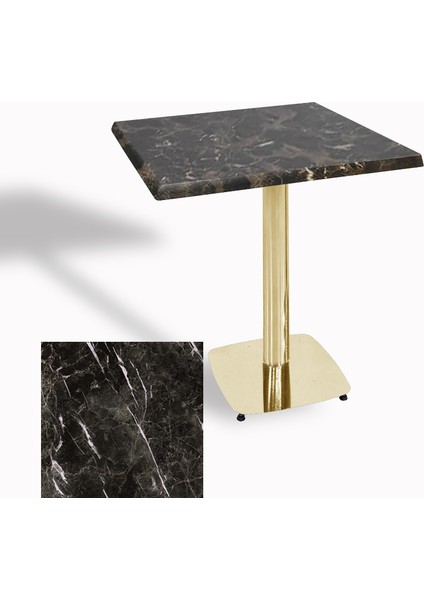 Tokyo Werzalit Kare Masa 80X80 (Gold) - Teramo