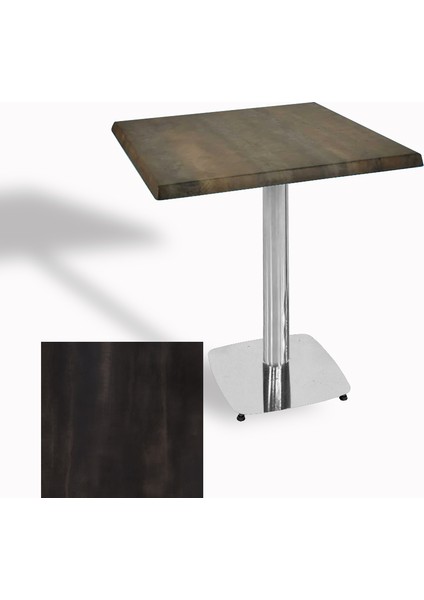 Tokyo Werzalit Kare Masa 80X80 (Kromnikel) - Rocked