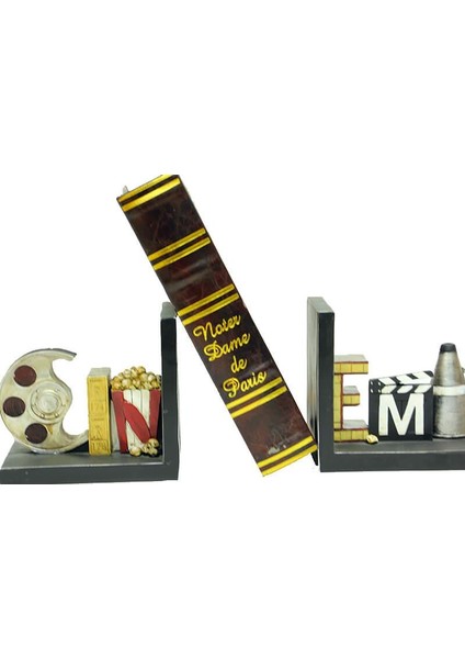Kitap Stoper Cinema Dekoratif Hediyelik