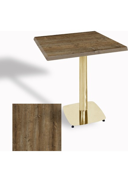 Tokyo Werzalit Kare Masa 80X80 (Gold) - Canyon Hidalgo