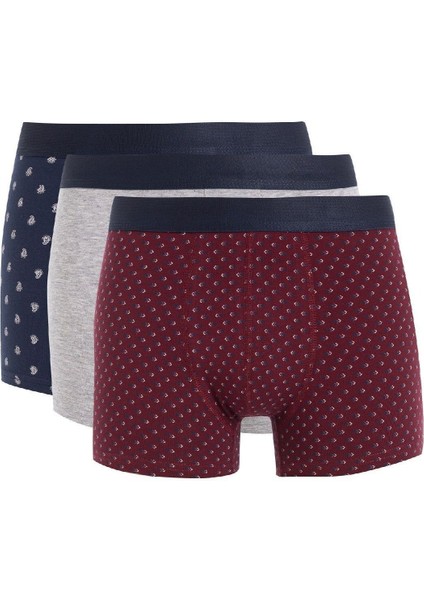 Erkek Boxer&külot D7548AX/BR115 Bordeaux