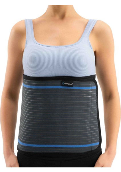 Füme renkli misineli abdominal korse, bedensiz, şık ve konforlu tasarım, TR menşei fiyatları