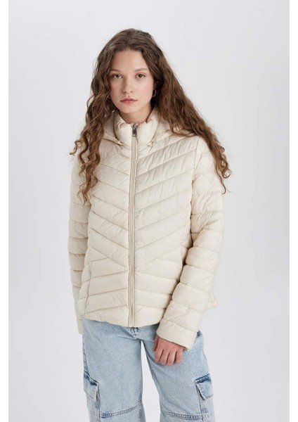 Kadın Mont B2030AX/BG414 Sand