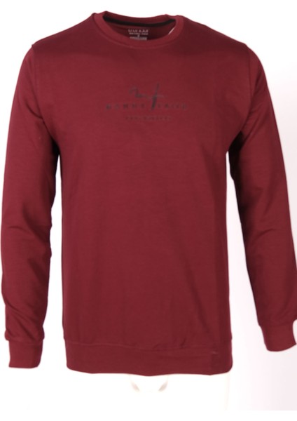 Ip O Yaka Reclaimed Vintage Erkek Sweat 2 Bordo