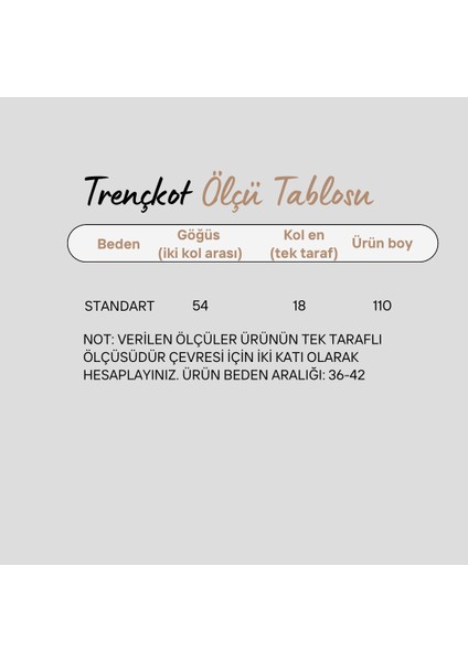 Bej Salaş Pamuk Gabardin Astarsız Trençkot
