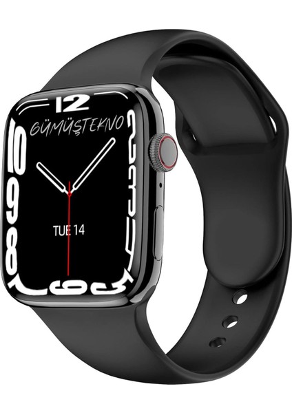 Dt No 1 Watch 7 Akıllı Saat Serisi Tam Ekran Nfc Gps Takip Bt Arama Realme 9i Uyumlu