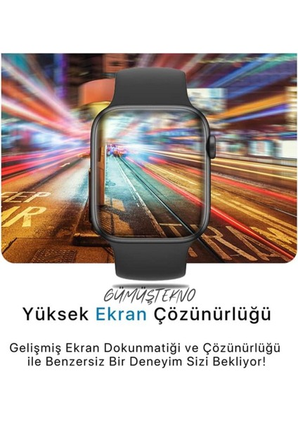 Dt No 1 Watch 7 Akıllı Saat Serisi Tam Ekran Nfc Gps Takip Bt Arama Realme 9i Uyumlu