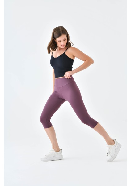 Kadın Kapri Tayt Diz Altı Ultra Rahat Ultra Esnek Toparlayıcı 3/4 Boy Endflower