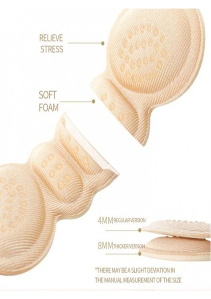 Yumuşak ve şık memory foam topuk pedleri, konfor ve destek sağlar, çift paket. fiyatları