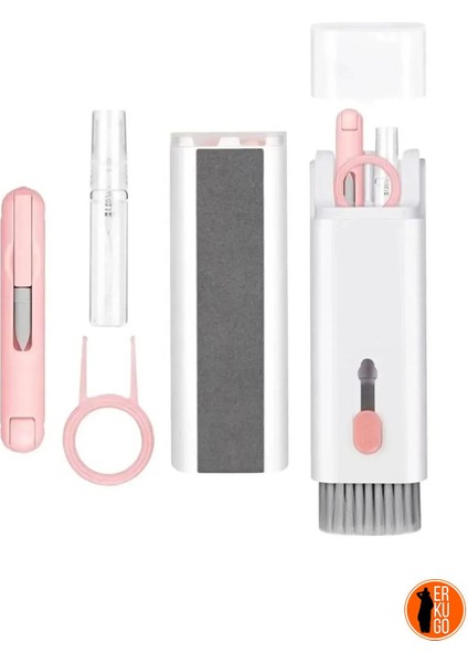 7 Fonksiyonlu Telefon Temizleme, Kulaklık Temizleme, Klavye Için Fırça